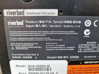 2x Riverbend Steelhead 550 Series WAN Accelerators