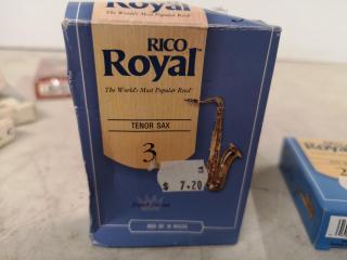 Assorted Clarinet & Saxophone Reeds
