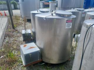 1000 Litre Stainless Tank