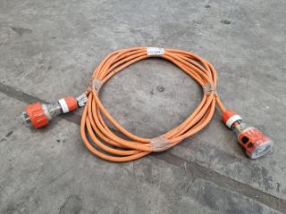 10 Meter 20Amp 250V 50Hz 4 Phase Extension Cable