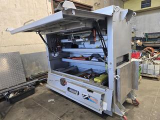 Large Steel Mobile Worksite Toolbox