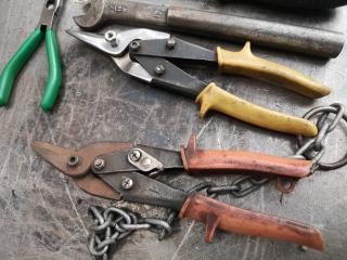 24x Assorted Hand Tools, Wrenches, Screwdrivers, Pliers & More