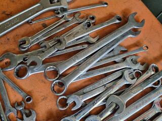 40+ Assorted Combination Wrenches & More