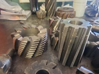 Assorted Milling Machine Tooling 