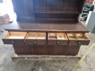 Large Vintage Dresser/Hutch