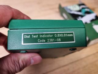 Insize Dial Test Indicator 0.8x0.01mm, 2381-08
