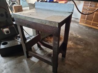 Vintqge Wooden Workshop Table / Bench