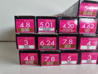 Assorted Loreal Professional Dia Richesse Hair Dyes - Bulk