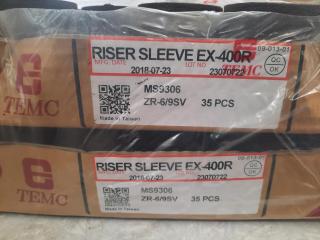 70 x TEMC Riser Sleeves EX-400R MS9306
