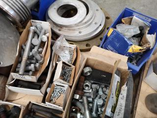 Pallet of Assorted Fixing / Fastening Hardware, Parts, Components