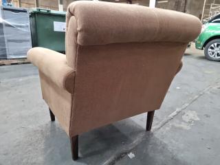 Rehupolstered Lounge Chair