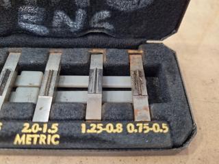 Thread Measuring Paraellels Set