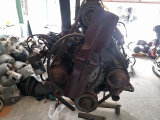 Ford Flathead V8 on Engine Stand