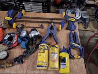 Large Assortment of Misc Workshop Tools