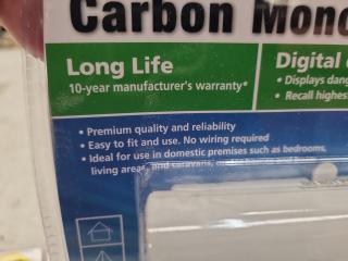 2x Quell Carbon Monoxide Alarms, New