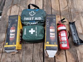 Fire Extinguishers & First Aid Kits