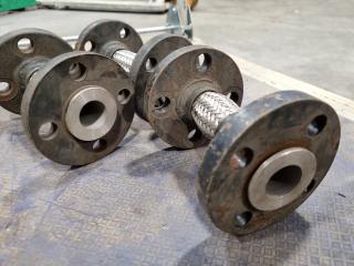 3x Flexable Expansion Pipe Couplings