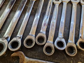 27x Assorted Ratchet Spanners