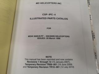 MD Helicopters 500/600 CSP-IPC-4 Illustrated Parts Catalog, 2010