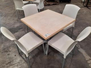 Cafe Style (Collapsible) Table  and Chairs Set