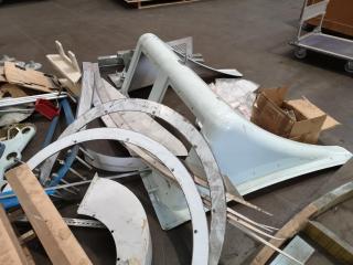 Large Assorted Wind Turbine & Blade Parts, Components, & More