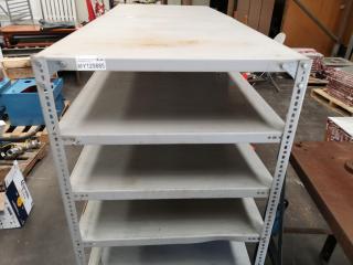 Medium Duty Dexion Steel Workshop Storage Shelving Unit