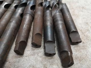 10x Mill Drills w/ Morse Taper Shanks