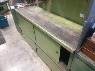 Timber Workbench and Contents