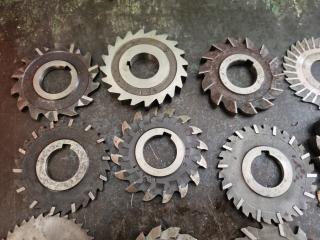 Large Lot of Milling Machine Blades 