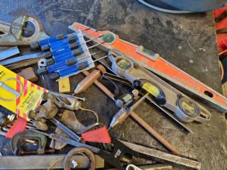 Large Assortment of Hand Tools, Workshop Parts, Accessories, & More