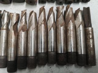 40x Assorted Milling End Mills