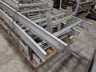 Assorted Unistrut Industrial Pipe/Cabling Support Frames