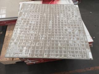 600x600mm Vitrified Ceramic Tiles, 14.4m2 Coverage