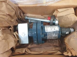 2 x Hansen Back Pressure Regulator Valves