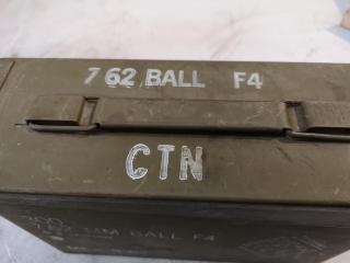 Vintage Military Ammunition Box