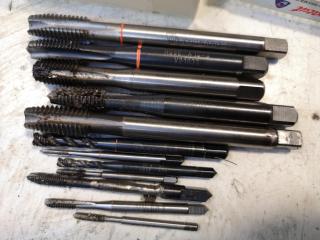 Assorted Jobber Drill Bits & Thread Tappers