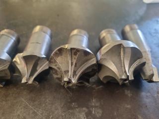 Large Lot of Milling Machine Cutters 