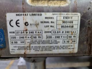Moffat Bakbar TurboFan 31 Commercial Electric Oven w/ Hotplates