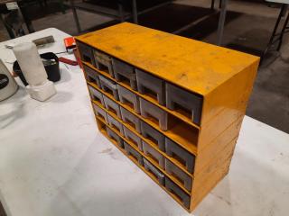 6 x Assorted Workshop Part Drawers