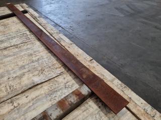 3.8m Flat Steel Bar