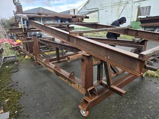 Large Boat Building Frame and Lifting Jig