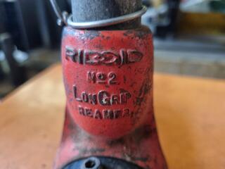 2x Ridgid Reamers