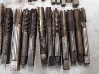 44x Assorted Threading Taps