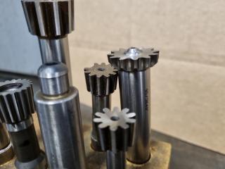 Assorted Precision Gear Cutting Splines & More