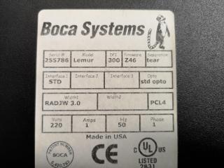 27x Boca Thermal Ticket Printers, all Faulty Units