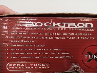 Rocktron X Tune Pedal Tuner for Electric Guitar & Bass