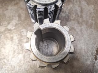 6 x Gear Hobber Cutters