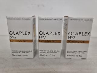 3 Olaplex No.7 Bonding Oils