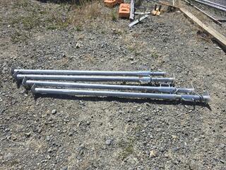 Adjustable steel props