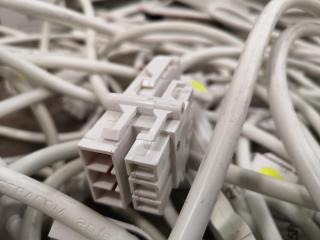 Assorted Electrical Cabling, Outlets, Multiboards for Office Workstation Desks